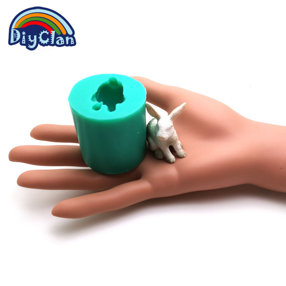 3D Simulation Rabbit Silicone  - Bunny Cake Mold 评论和价格