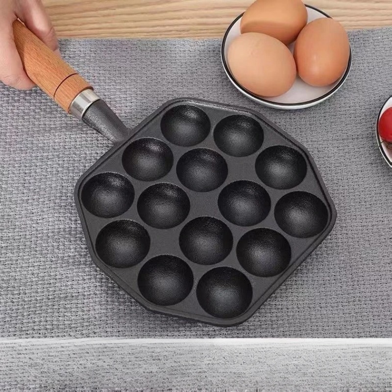 Baking Takoyaki Pan 14 Holes G - Cast Iron Corn 评论和价格