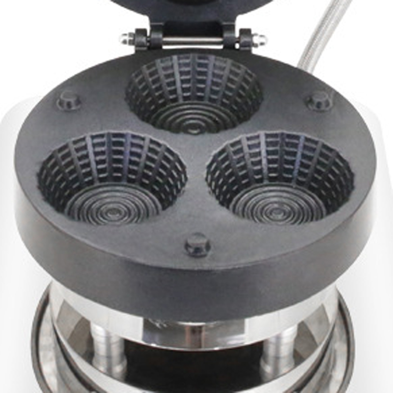 Commercial Triple-Hole Ice Cre - Waffle Cone Maker 评论和价格