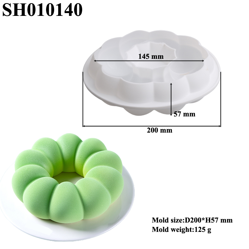 1 or 6 Cells Petal Shaped Donu - Donut Mold Silicone 评论和价格