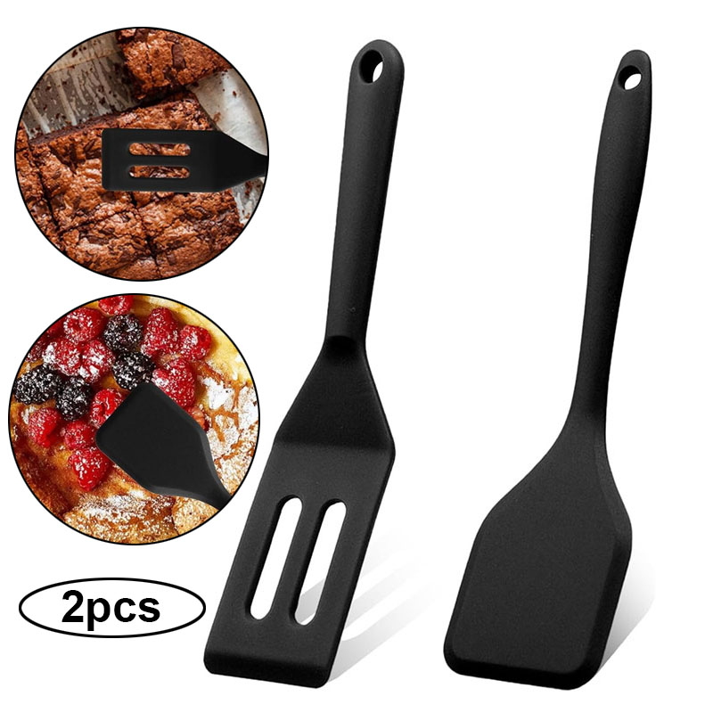 2pcs Mini Silicone Brownie Ser - Okonomiyaki Spatula 评论和价格