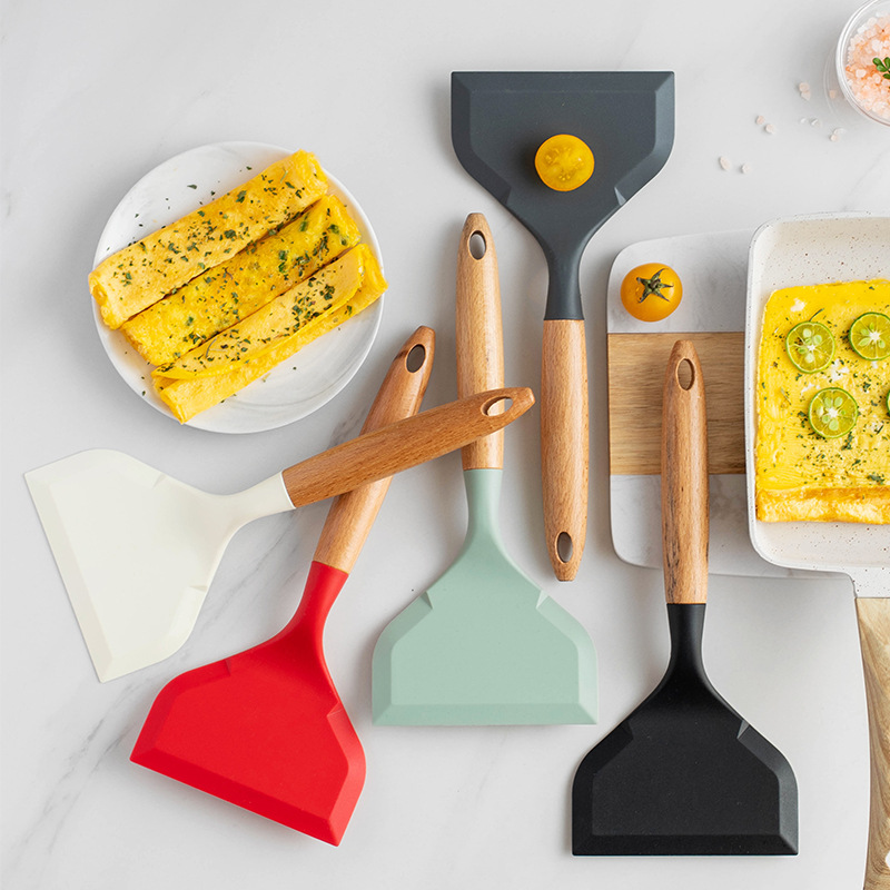 Food Grade Silicone Cooking Ut - Okonomiyaki Spatula 评论和价格