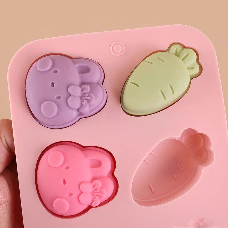 Cartoon Silicone Mold Rabbit C - Bunny Cake Mold 评论和价格